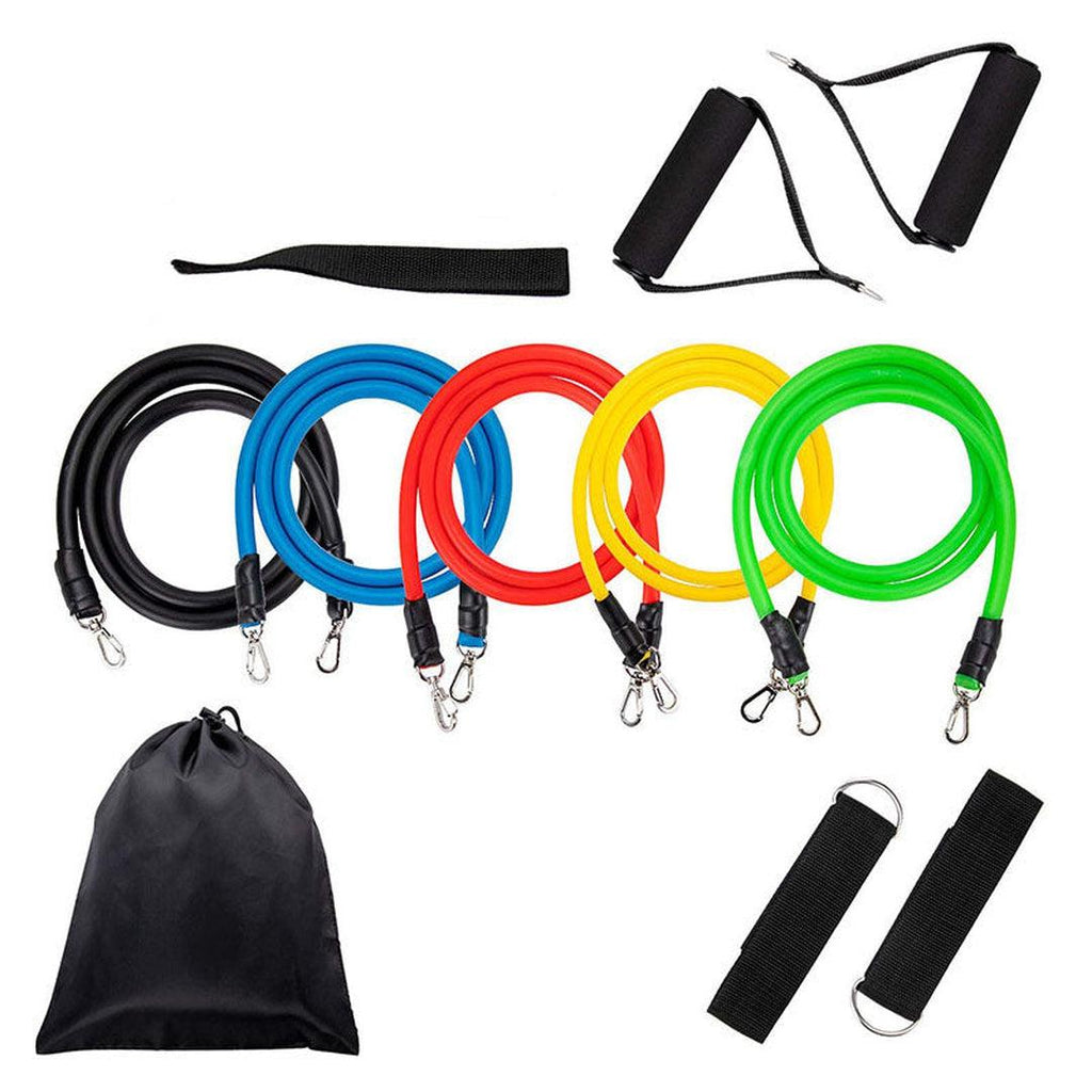 Compact resistance bands starter kit